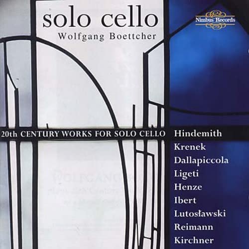 20th Century Works for Solo Cello (Wolfgang Coettcher)
