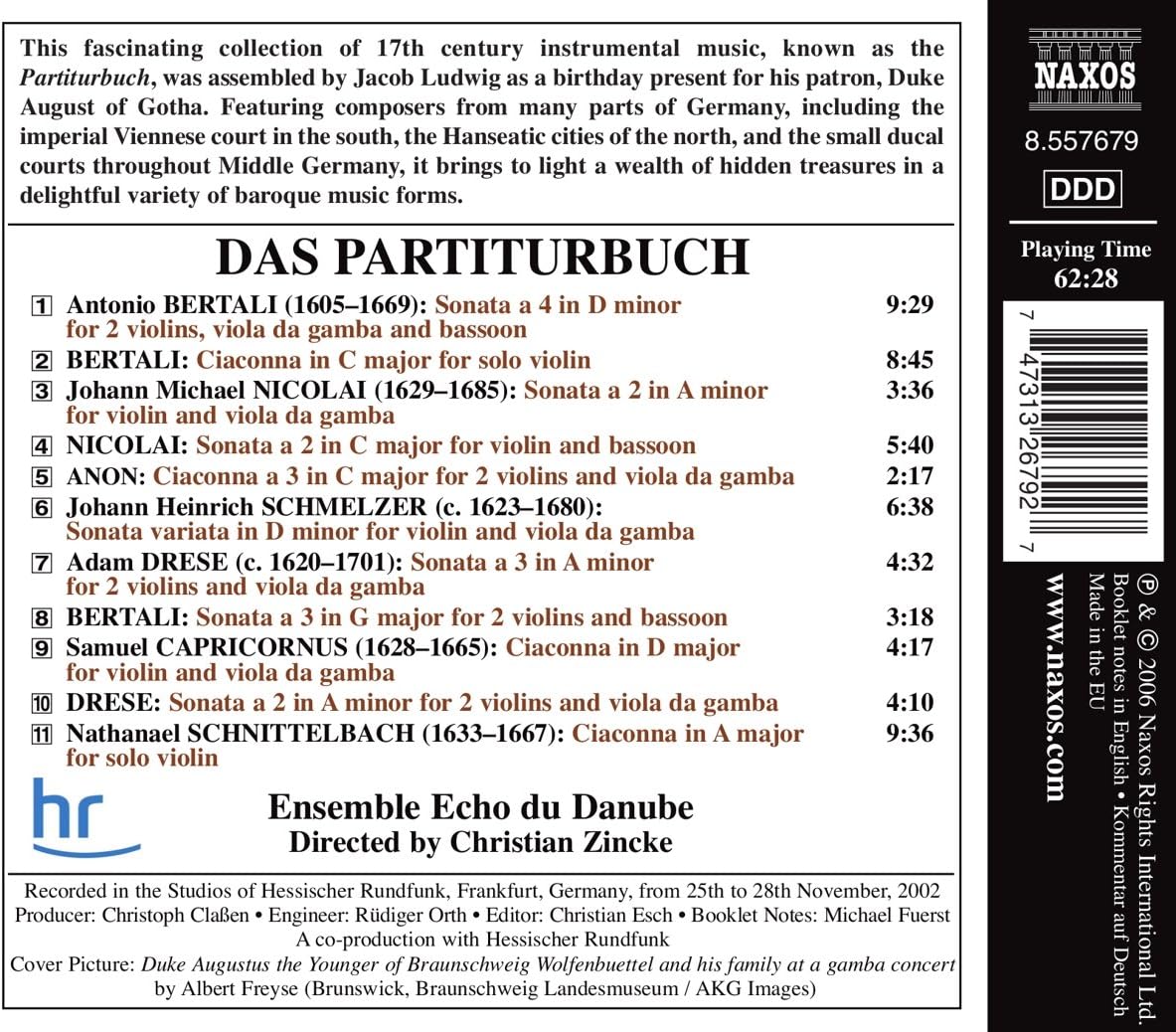 Instrumental Music at the Courts of 17th Century Germany