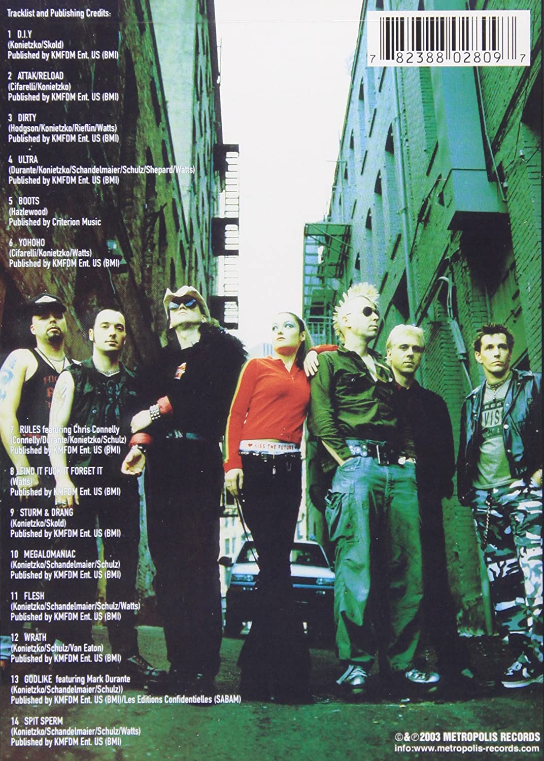 Kmfdm (Featuring Pig) - Sturm & Drang Tour 2002