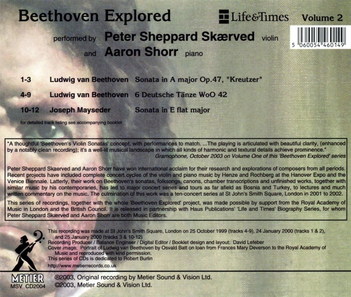 Beethoven Explored (Shorr, Sheppard)
