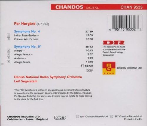 Symphony 4 and 5