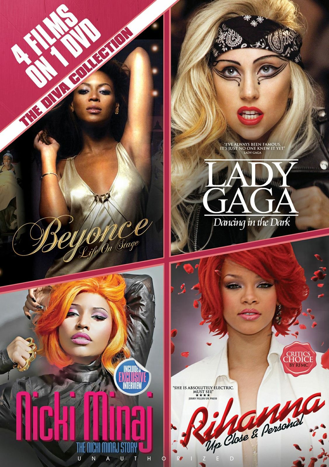 The Diva Collection: Beyonce, Lady Gaga, Nicki Minaj & Rihanna