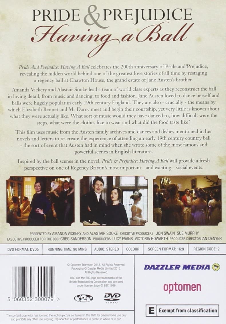 Pride And Prejudice: Having A Ball