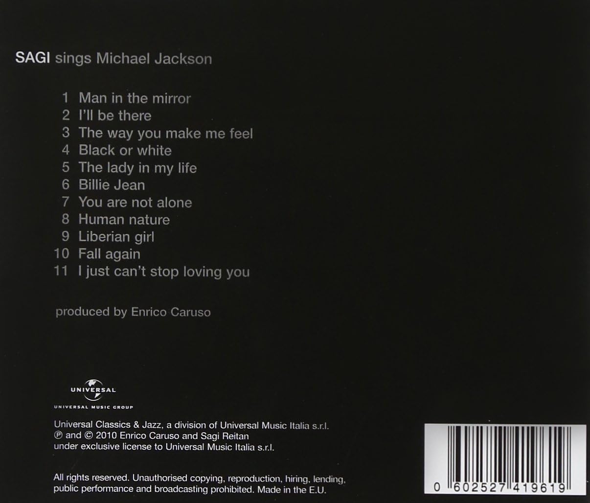 Sagi Sings Michael Jackson