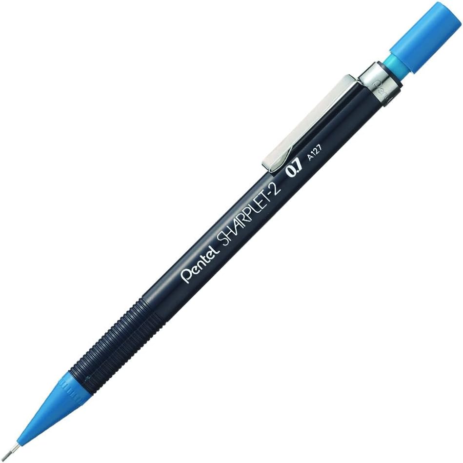 Pentel Sharplet Mechanical Pencil, 0.7 mm Lead (Pack of 12),Blue