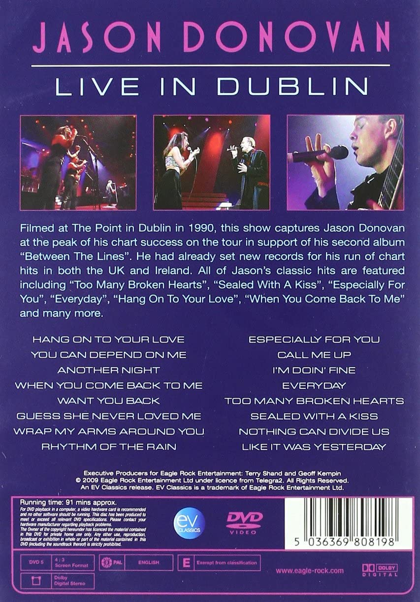 Live In Dublin (DVD