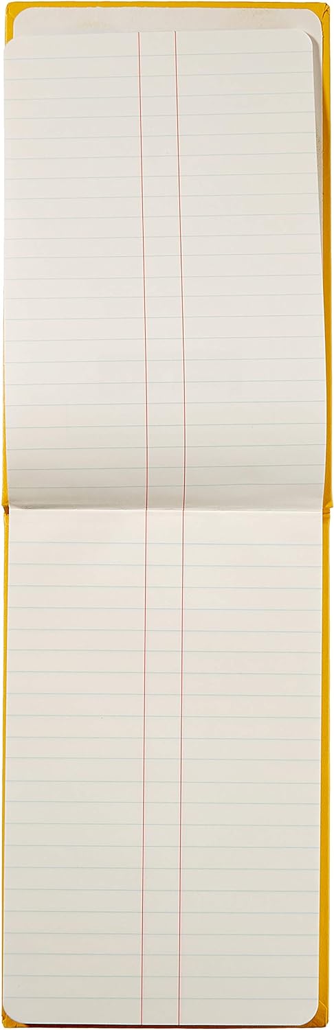 Exacompta - Ref 2006Z - Chartwell Casebound Field Survey Book - 130 x 205mm in Size, Excellent Strength When Wet, Ideal for Use Outside, Lined With 2 Lines, Yellow