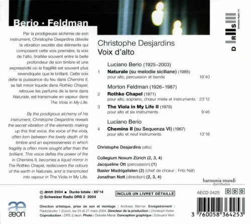 Voice of the Viola (Nott, Desjardins)