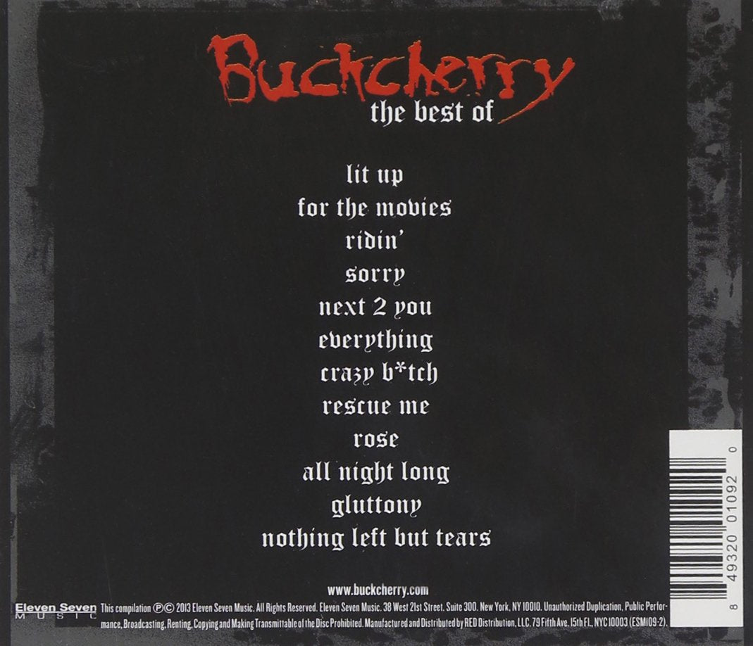 Best Of Buckcherry clean