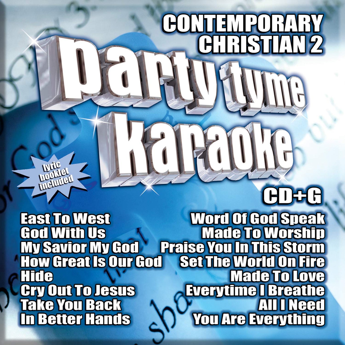 Party Tyme Contemporary Christian 2 16-song G