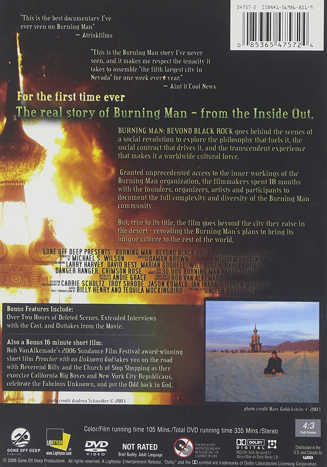 Burning Man: Beyond Black Rock -Dvd