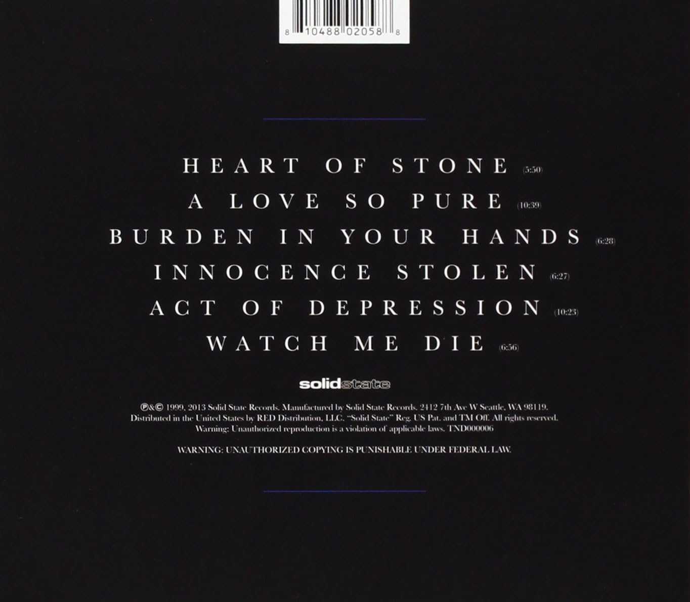 Act of Depression