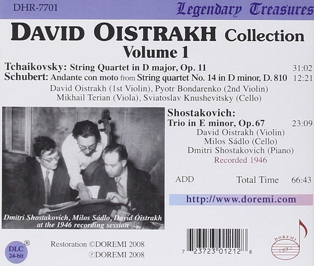 David Oistrakh Collection Vol. 1