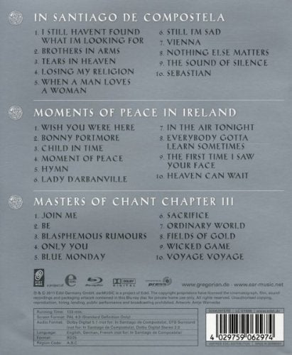 Gregorian - Video Anthology Volume 1