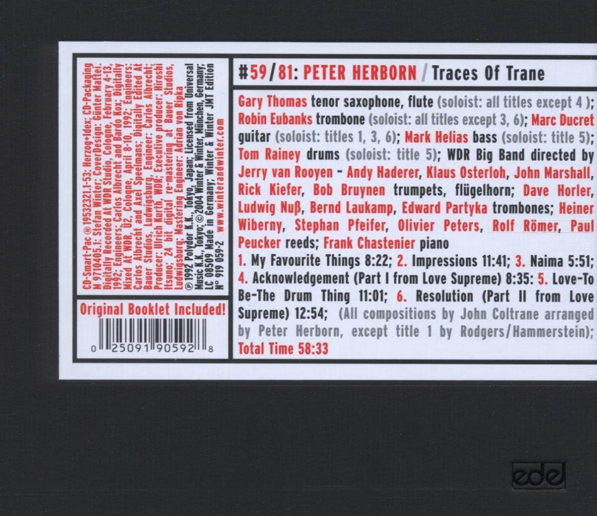 Traces of Trane