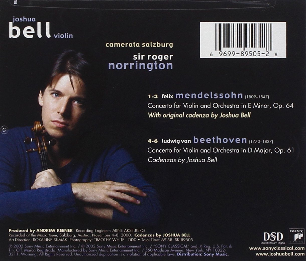 Mendelssohn / Beethoven / Cmsz / - Violin Concertos