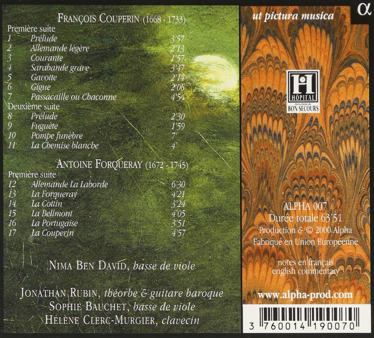 Pieces De Violes (Ben David, Rubin)