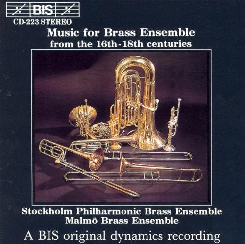 Music for Brass Ensemble from the 16th-18th Centuries