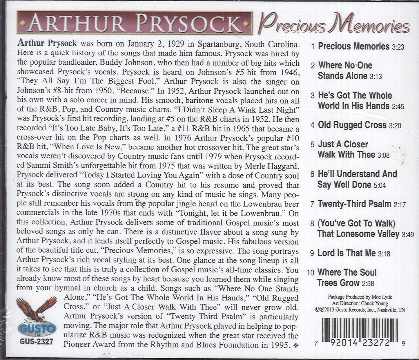 Precious Memories and Other Gospel Classics