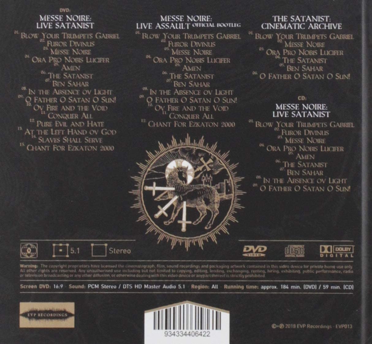 Messe Noire - Live Satanist