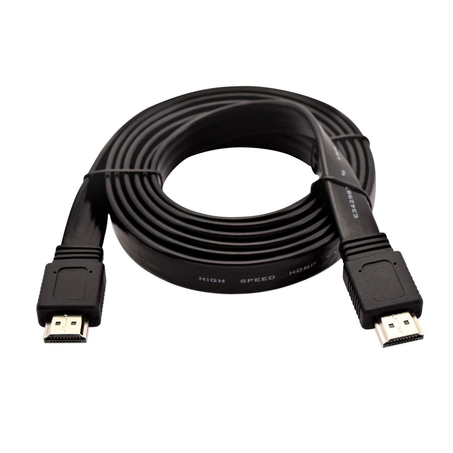 V7 High Speed HDMI Cable (m/m) with 2 m Thin Ethernet - Black - HDMI Cables (2 m, HDMI Type A (Standard), HDMI Type A (Standard), Black