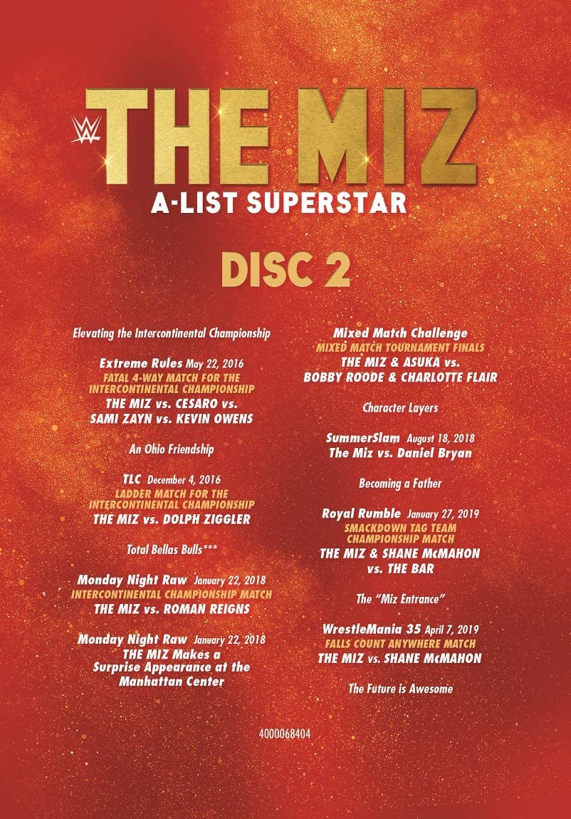WWE: The Miz - A-List Superstar