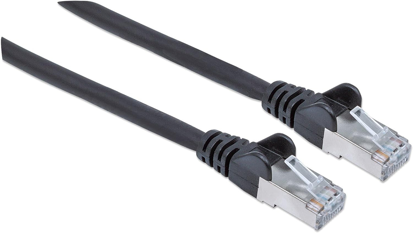 INTELLINET PATCHKABEL CAT6A-STECKER/CAT7-ROHKABEL 2M SW