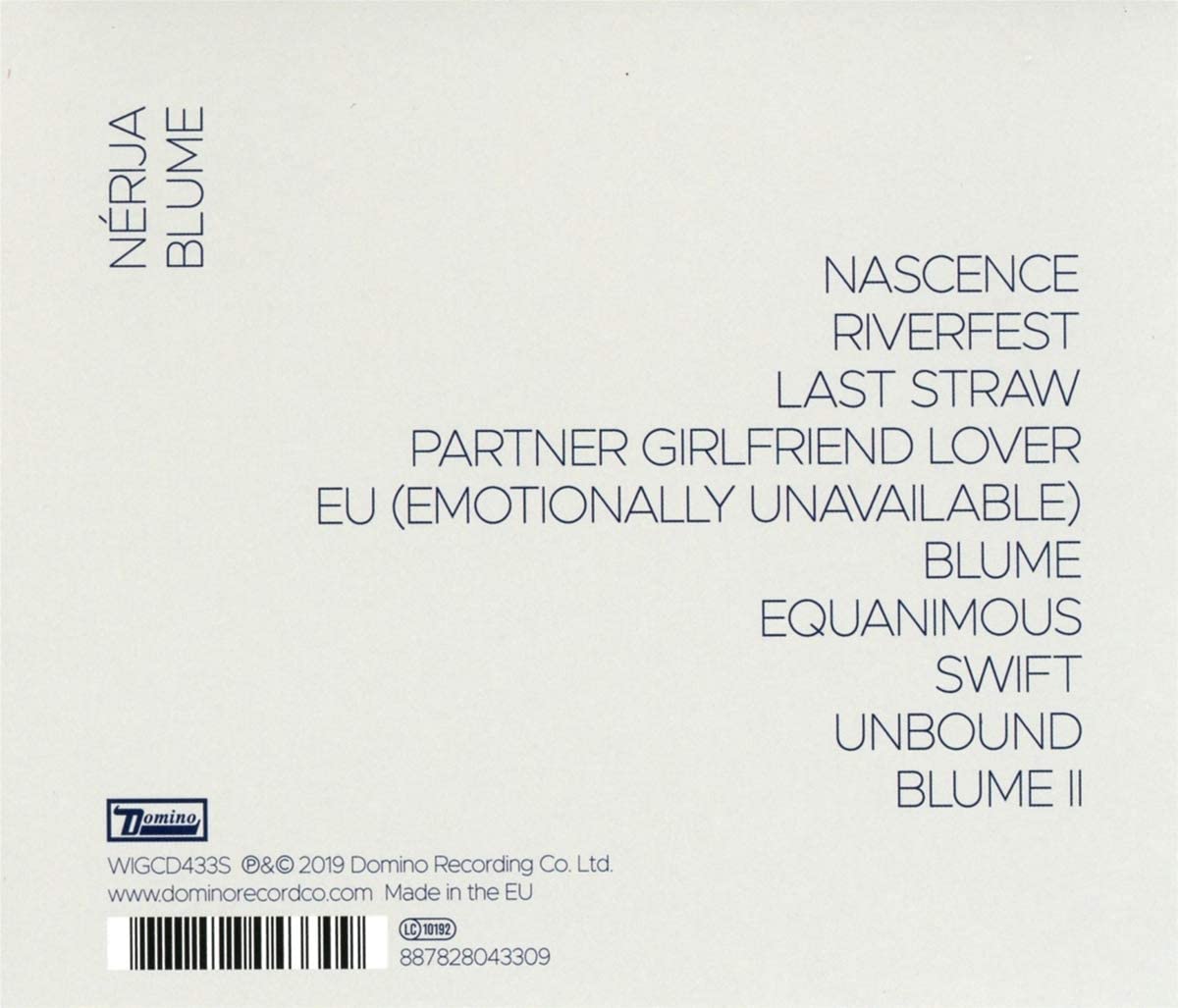Blume (Jewel Case