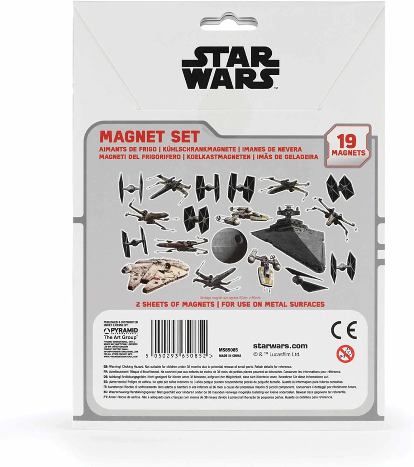 Star Wars Kit de 19 Magnets (Bataille de L'Etoile de La Mort