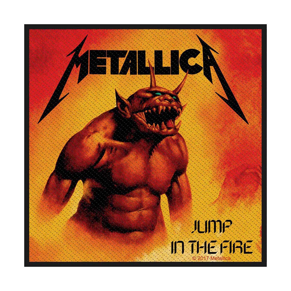 Metallica Jump In The Fire Patch Black