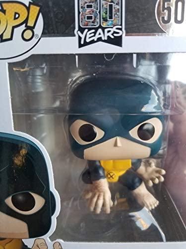 Funko POP! Bobble Marvel: 80th-First Appearance-The Beast - Marvel Comics - Collectable Vinyl Figure - Gift Idea - Official Merchandise - Toys for Kids & Adults - Comic Books Fans