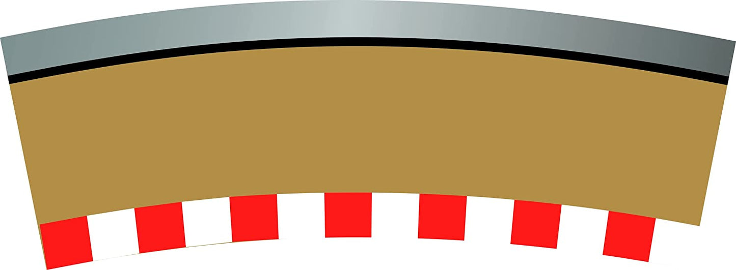 Super Slot - C7019 - Single Lane (R3 Curve border x 4