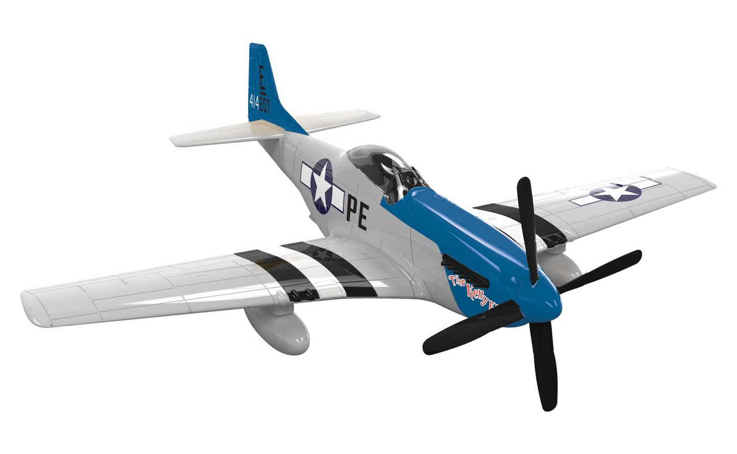 Airfix QUICKBUILD D-Day P-51D Mustang Model