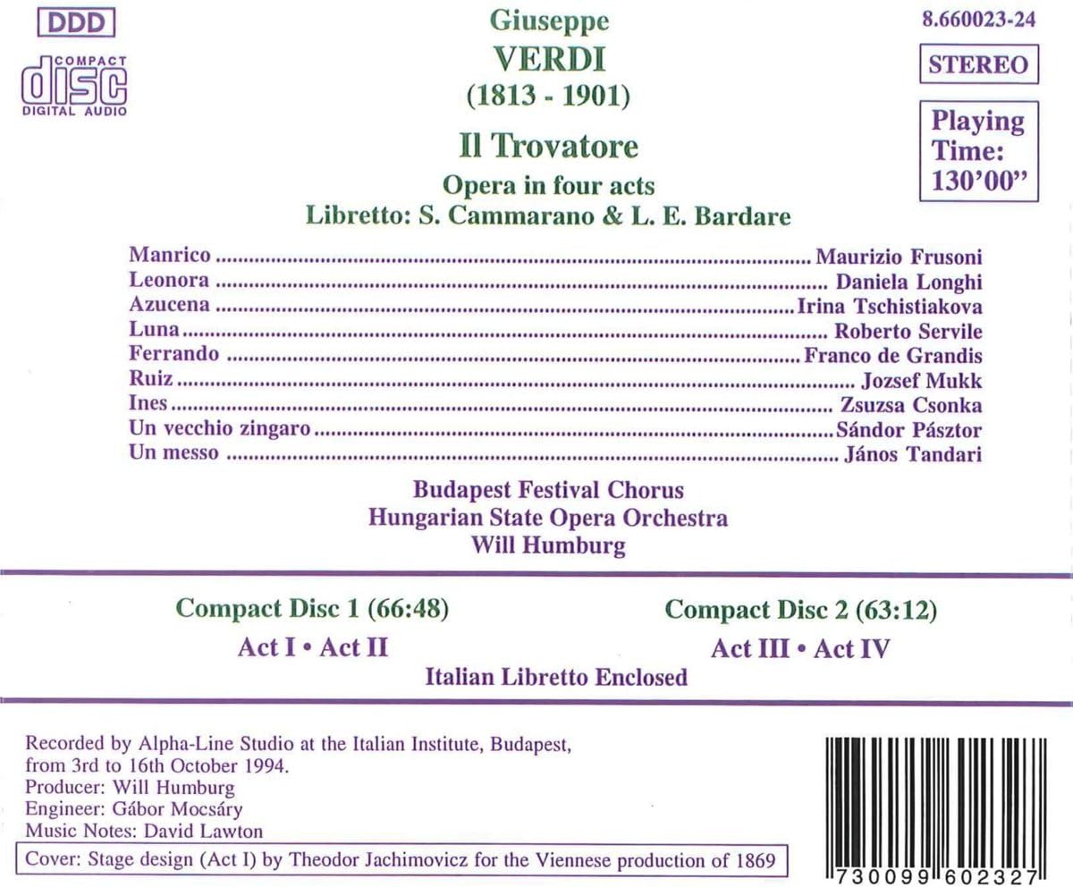 Verdi/il Trovatore