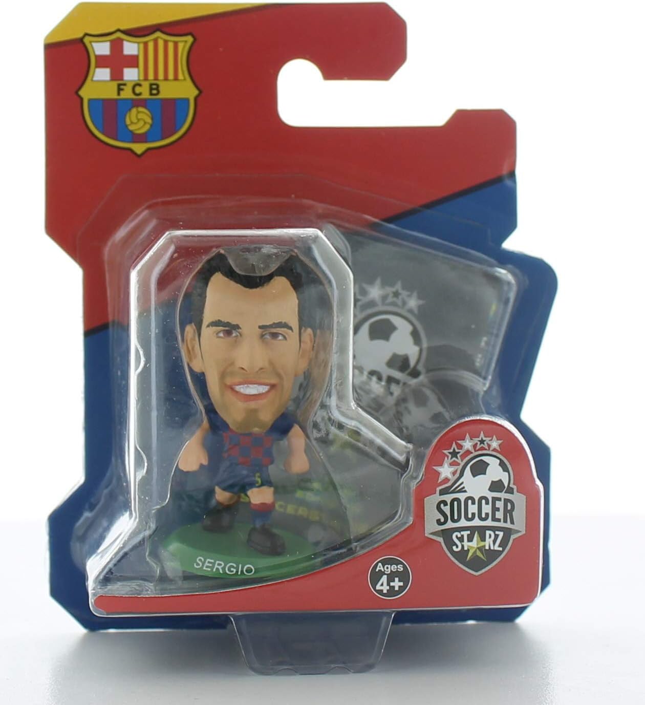 SoccerStarz Barcelona Sergio Busquets Home Kit (2020 Version