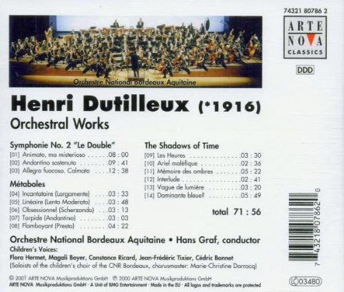 Dutilleux: Orchestral Works