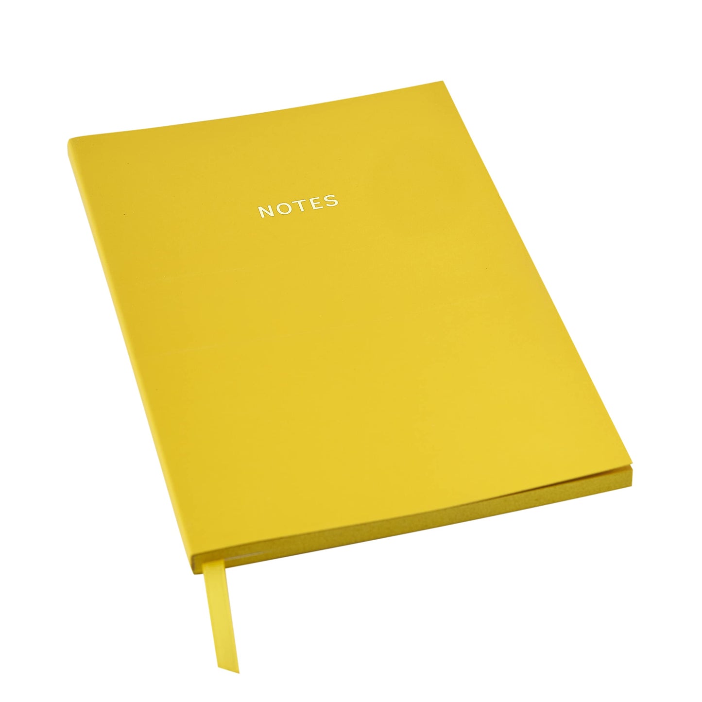 Colourblock A5 Notebook Saffron