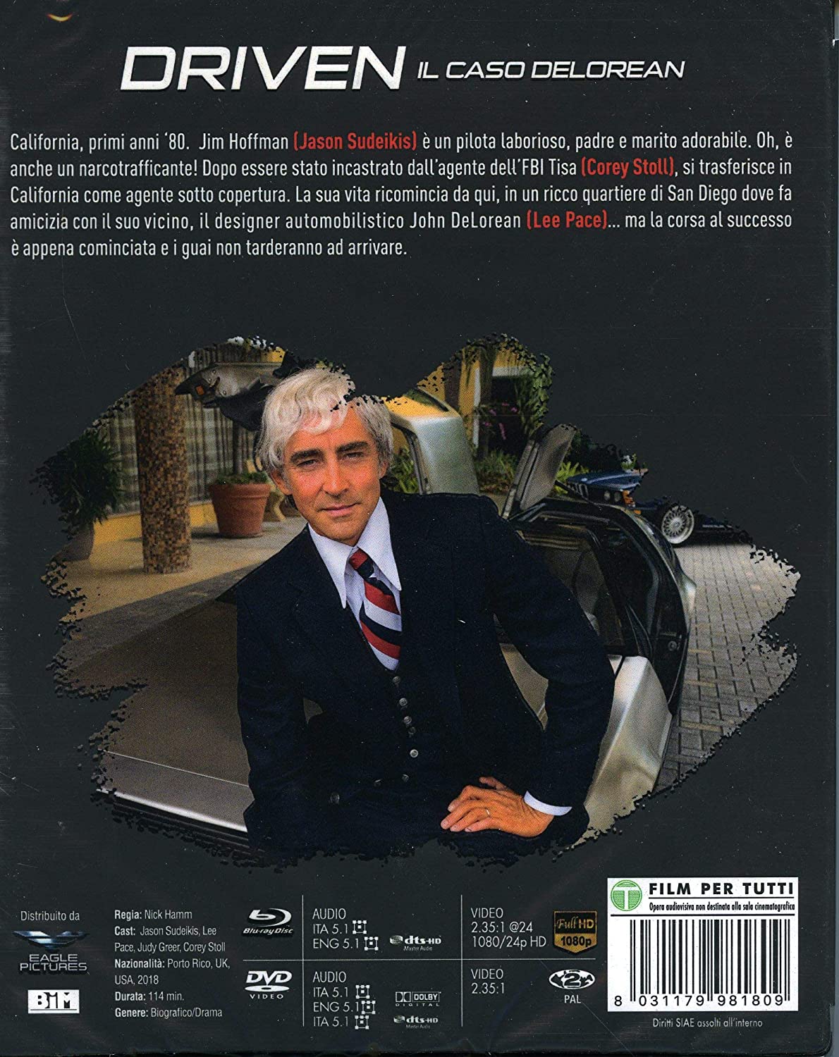 Driven - Il Caso Delorean (Blu-Ray+Dvd