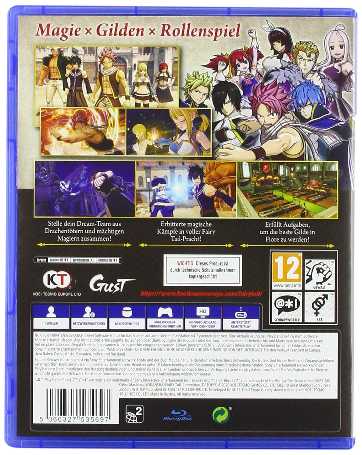FAIRY TAIL PlayStation 4 Standard