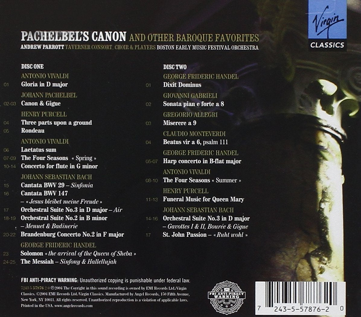 Pachelbel's Canon & Other Baroque Favorites