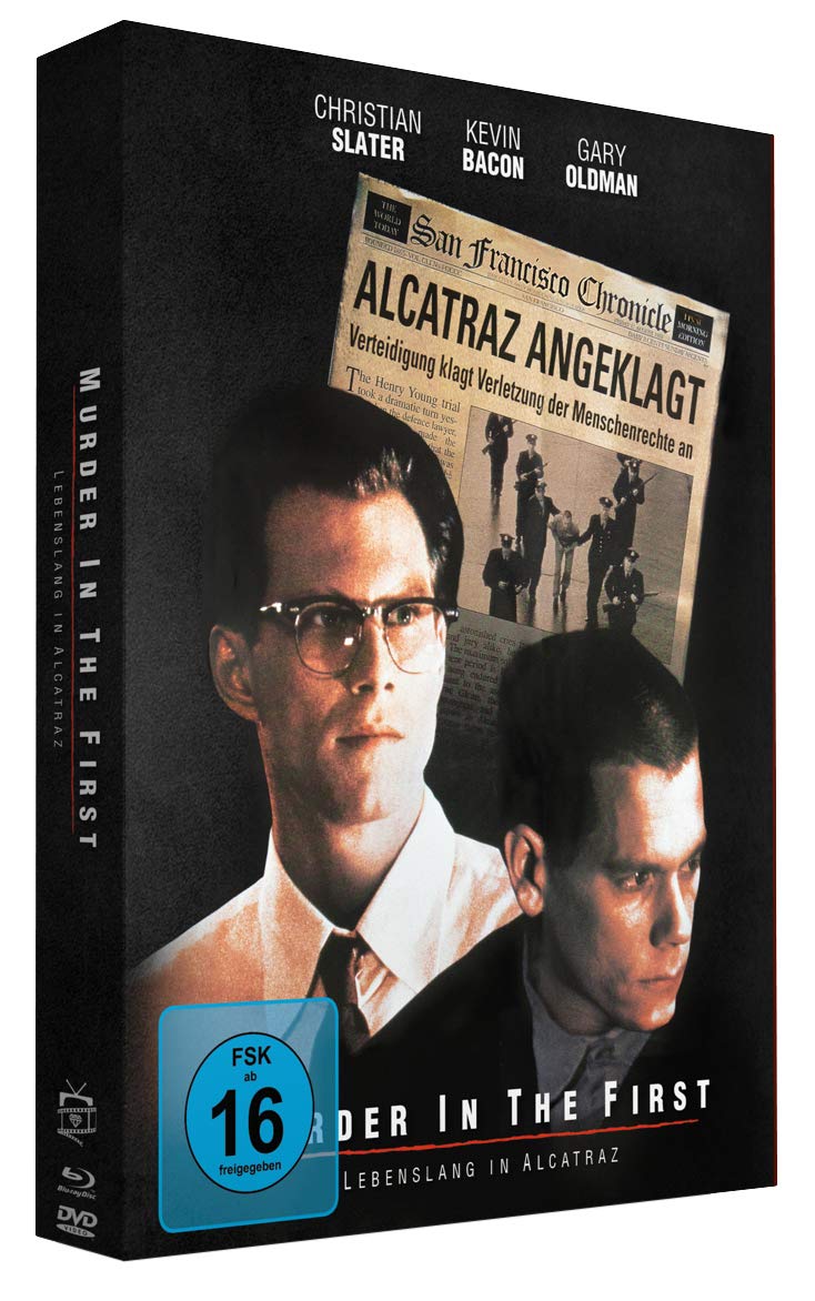 Murder in the First - Lebenslang in Alcatraz - Special Edition Mediabook (+ DVD) (+ Booklet) (Filmjuwelen)