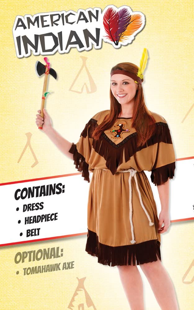Native American Lady Fancy Dress Costume