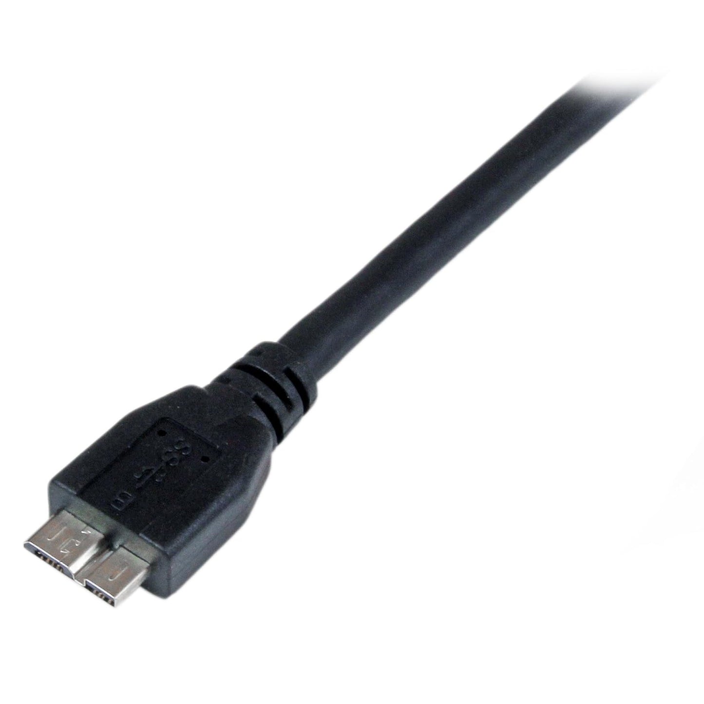 StarTech.com USB3CAUB1M 1 m 3 ft Certified SuperSpeed USB 3.0 A to Micro B Cable Cord, USB 3 Micro B Cable, 1x USB A (M), 1x USB Micro B (M