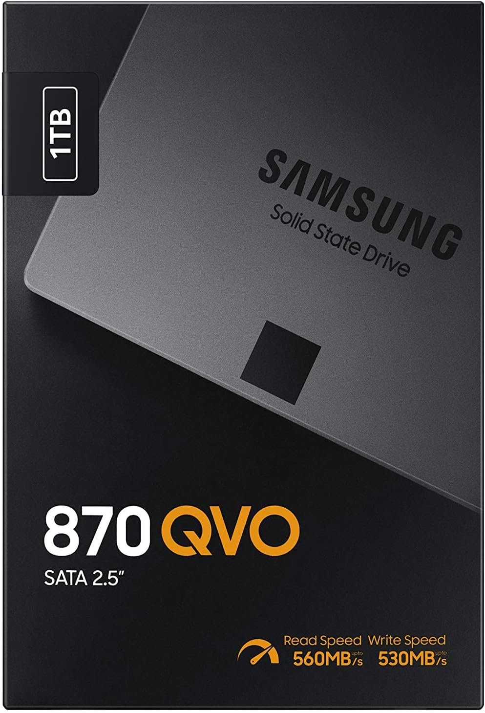 Samsung 870 QVO SSD 1TB SATA 2.5 Inch Internal Solid State Drive MZ-77Q1T0BW