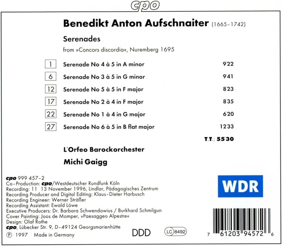 Aufschnaiter/serenades