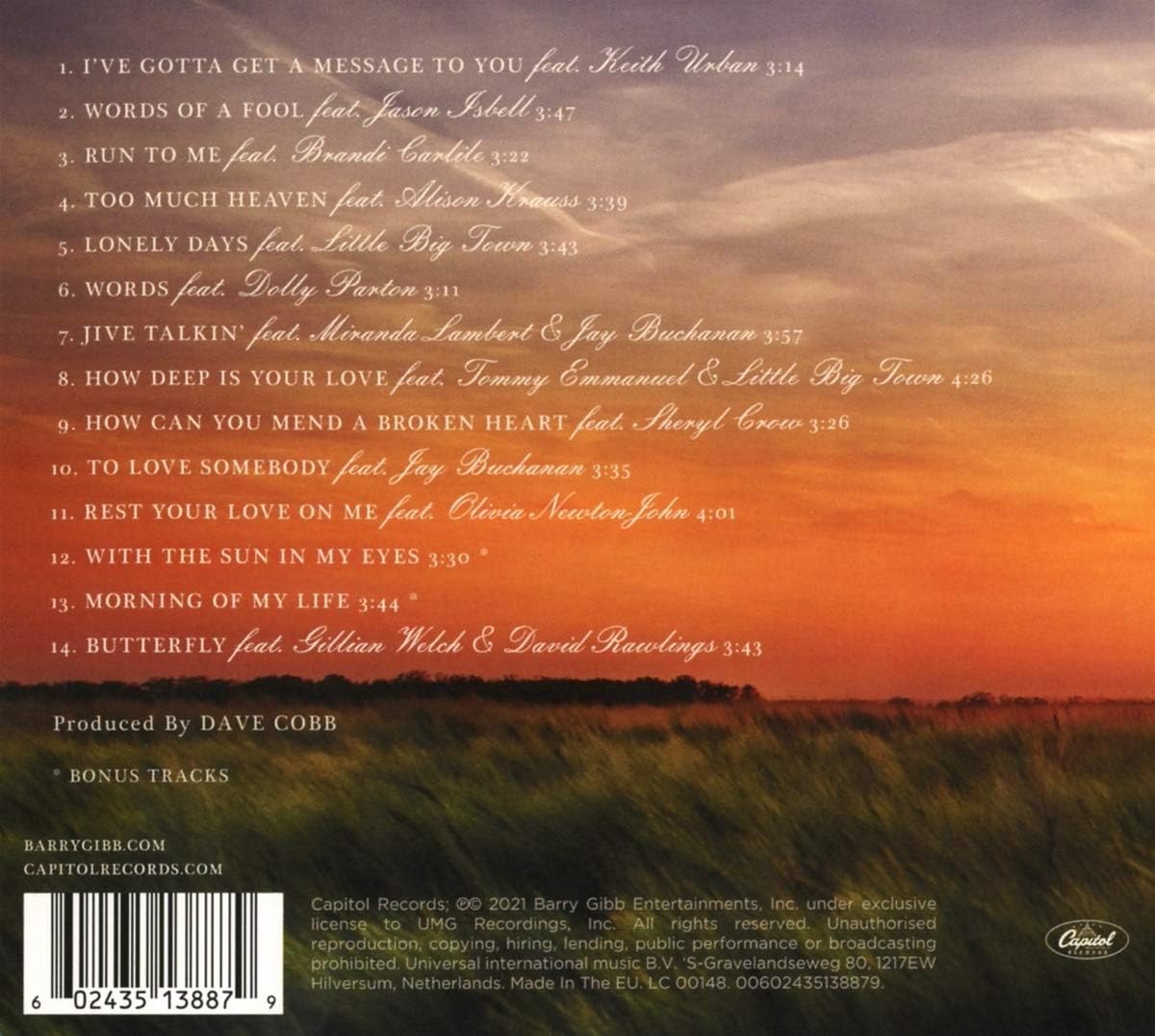 Greenfields: the Gibb Brothers' Songbook (Deluxe Edition
