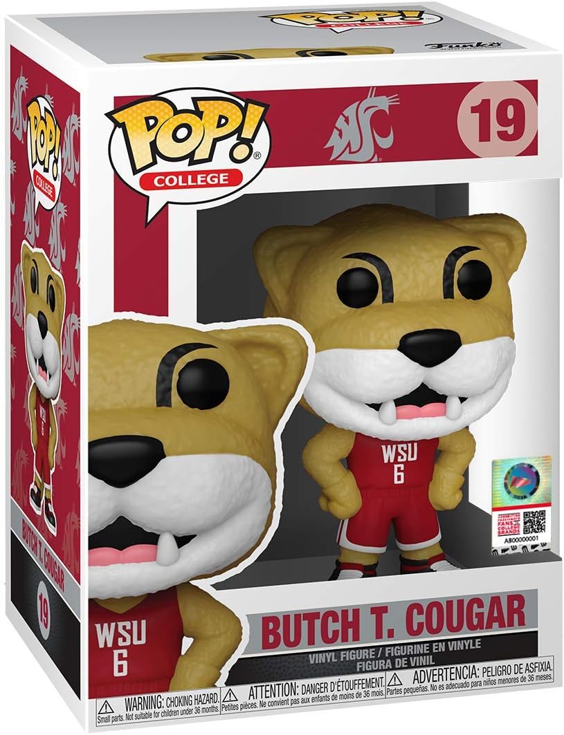Funko Pop! Mascots: Washington State University - Butch T Cougar