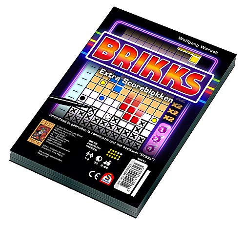 Unbekannt 999 Games spel Brikks Scoreblok