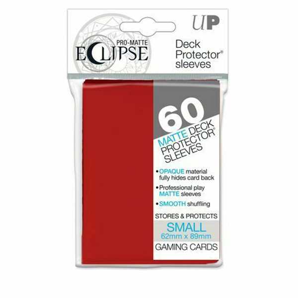 Ultra Pro - Eclipse Gloss Small Sleeves 60 Pack - Apple Red, E-15628