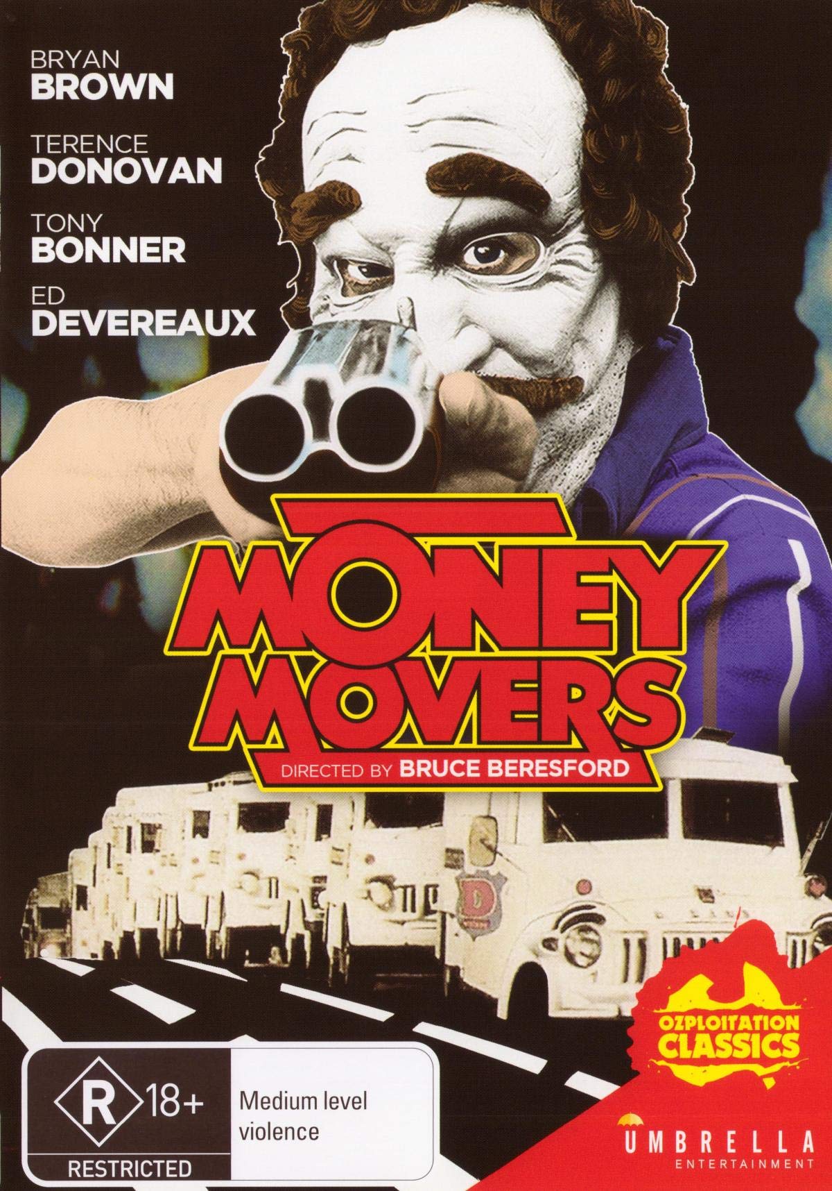 Money Movers | Bryan Brown | Ozploitation Classics | NON-UK Format | Region 4 Import - Australia